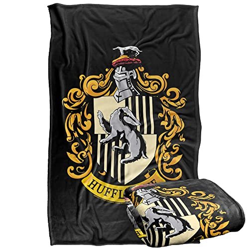 Harry Potter Hufflepuff Crest Black