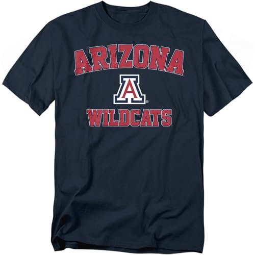 LOGOVISION The University of Arizona Campus Classic Unisex Adult T Shirt, Navy, X